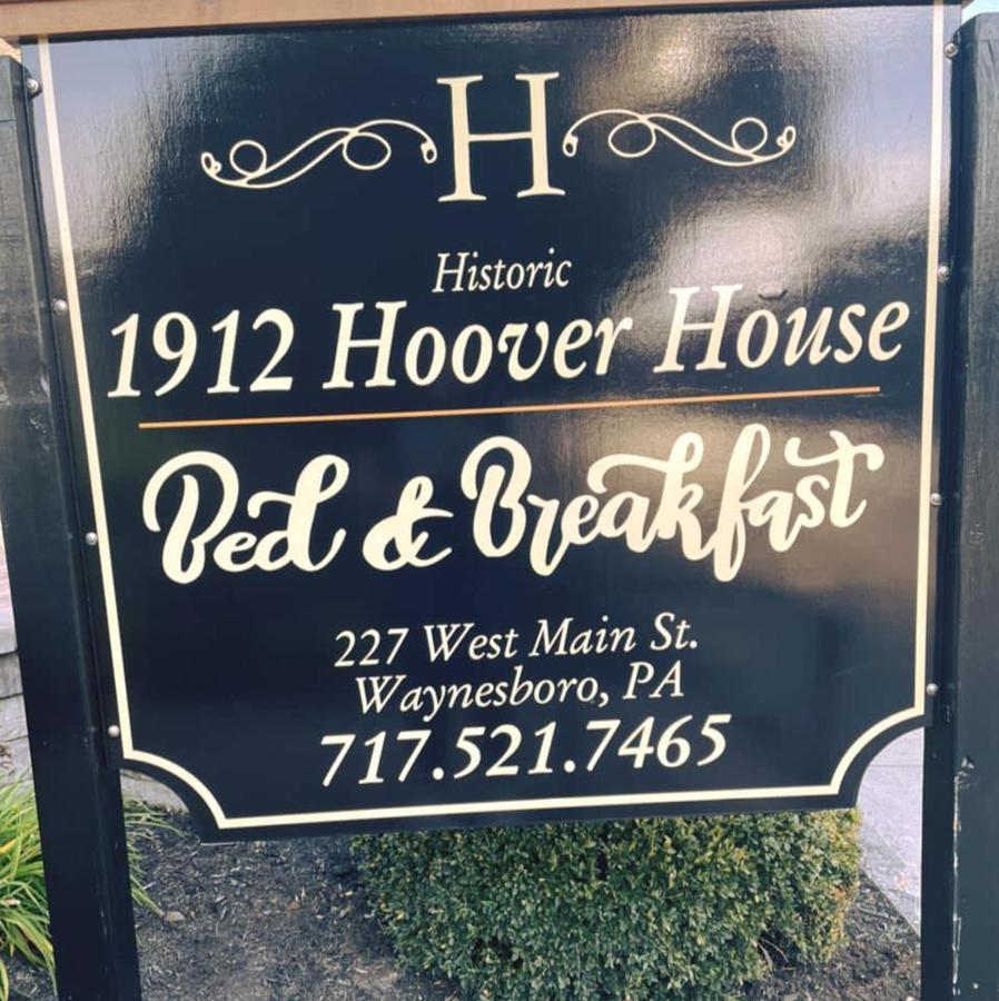 Historic 1912 Hoover House Bed And Breakfast Waynesboro Eksteriør bilde